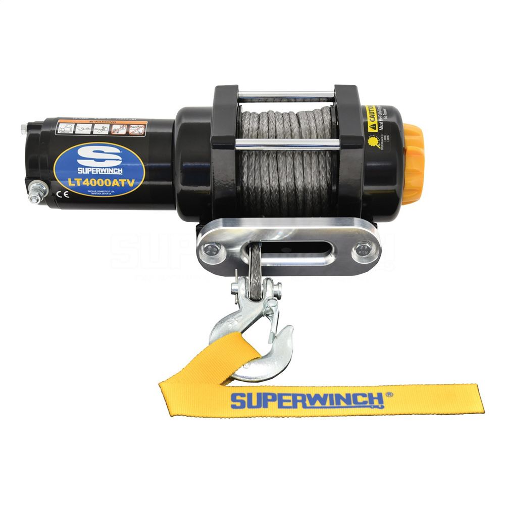 SUPERWINCHLT4000SR Winch 4000lb Winch Synthetic Rope