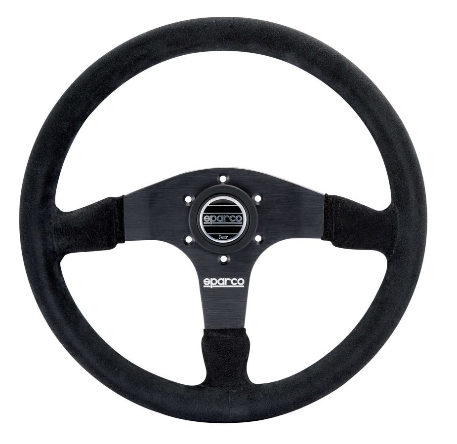 SPARCOSteering Wheel 375 Black Suede
