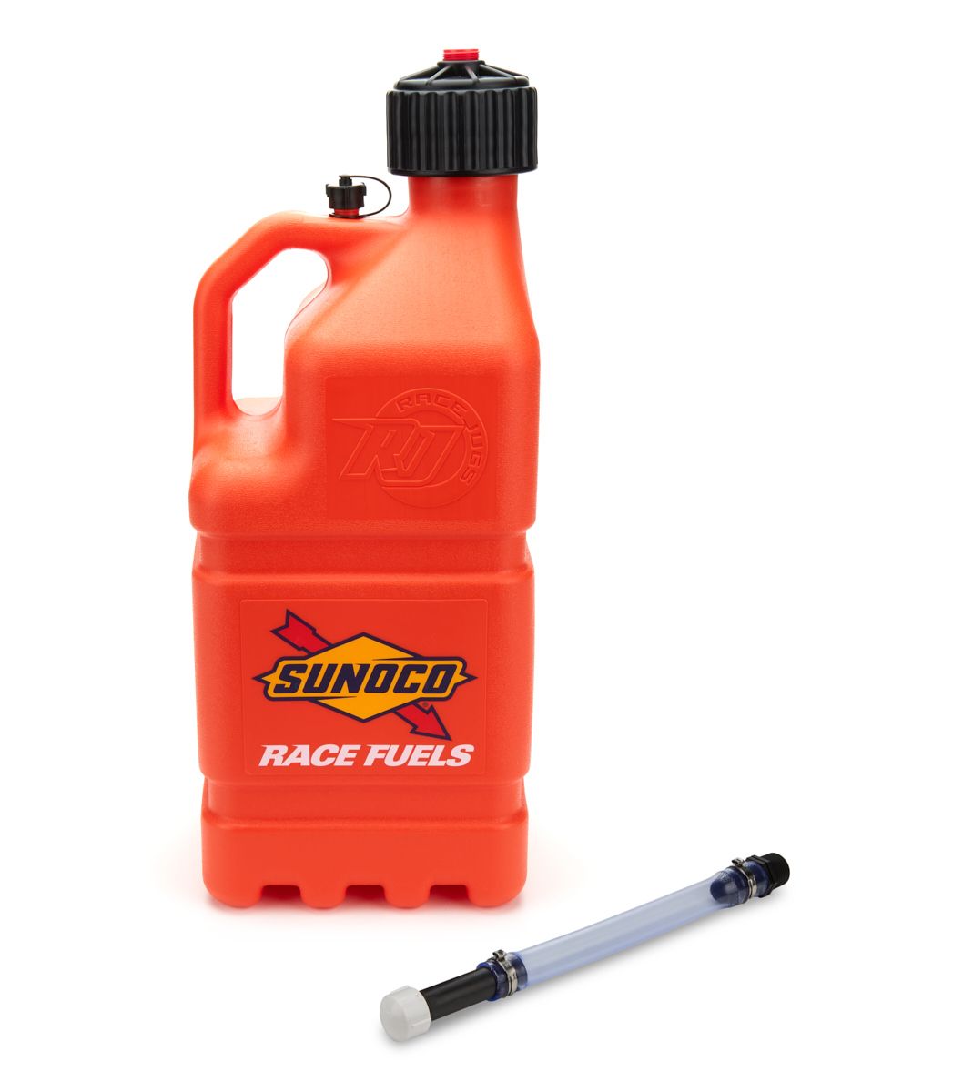 SUNOCO RACE JUGSOrange Sunoco Race Jug GEN 3 w/Filler Hose