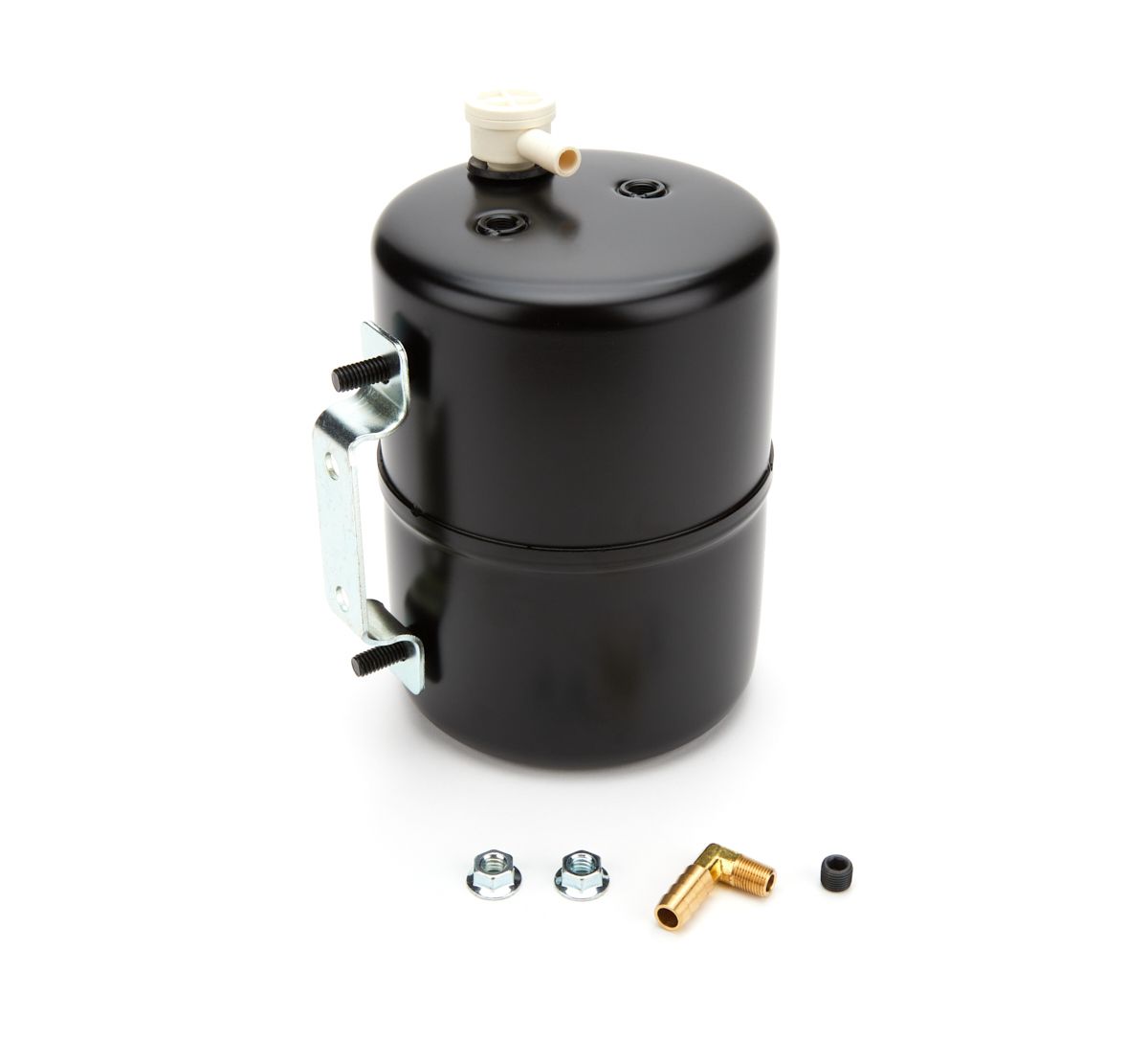 RACING POWER CO-PACKAGEDBlack Steel Vacuum Sys tem Reservoir Tank