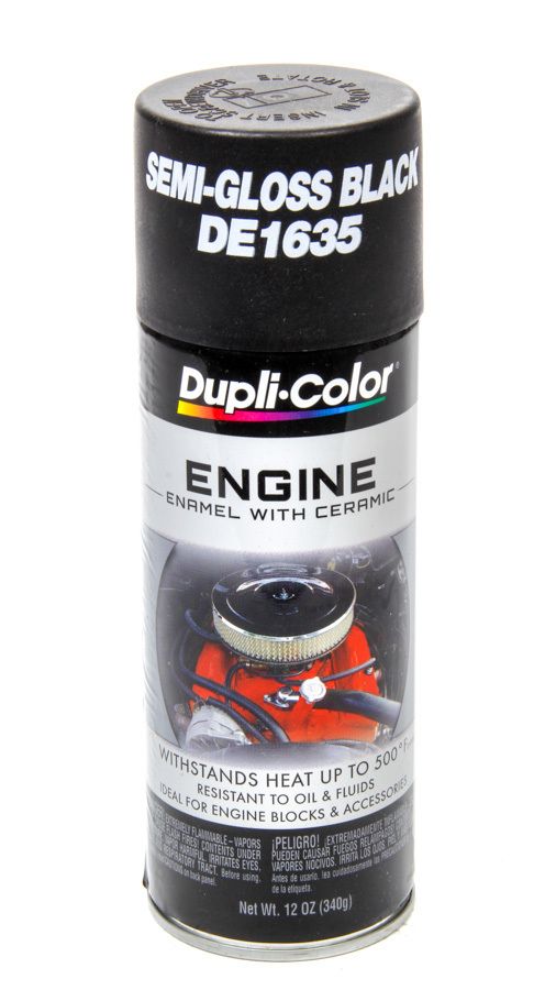 DUPLI-COLOR/KRYLONSemi Gloss Black Engine Paint 12oz