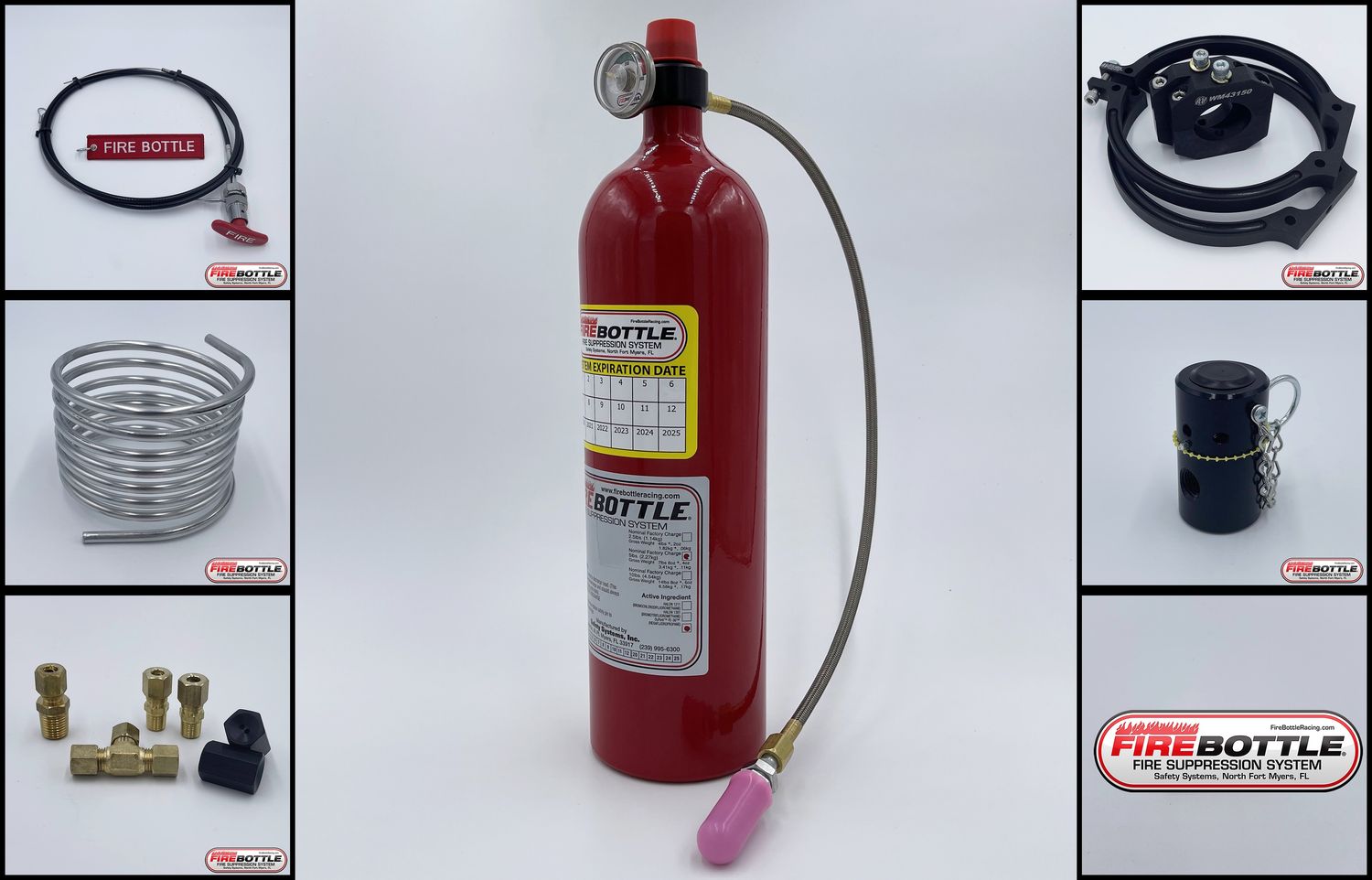SAFETY SYSTEMSFire Suppresion System 5LB Sprint w/RB Mounts