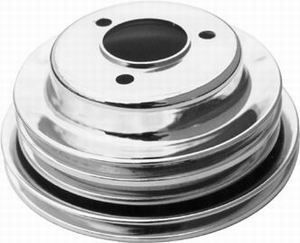 RACING POWER CO-PACKAGEDBB Chevy Triple Groove Crankshaft Pulley LWP