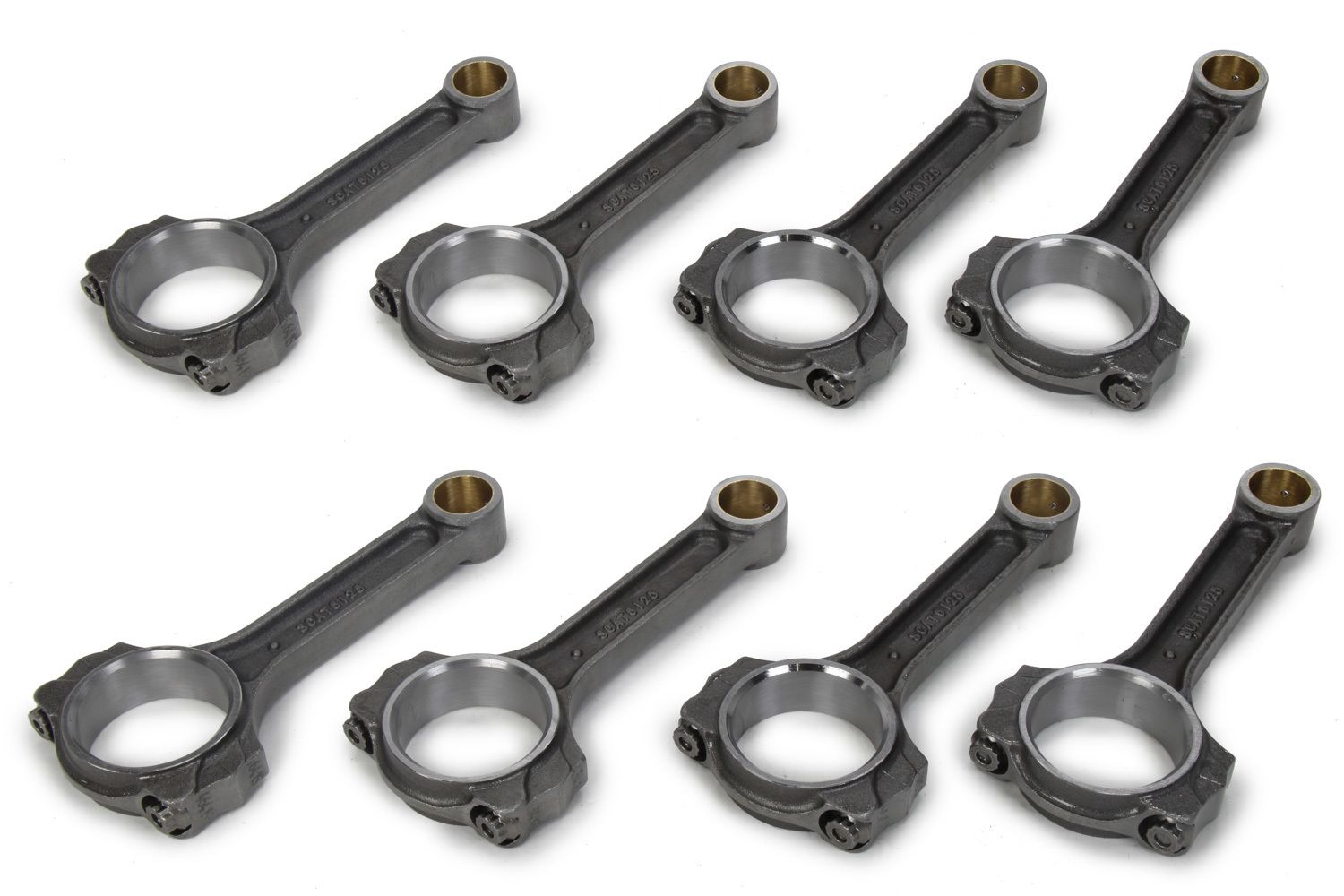 SCAT ENTERPRISESSBC 4340 Forged I-Beam Rods 6.125