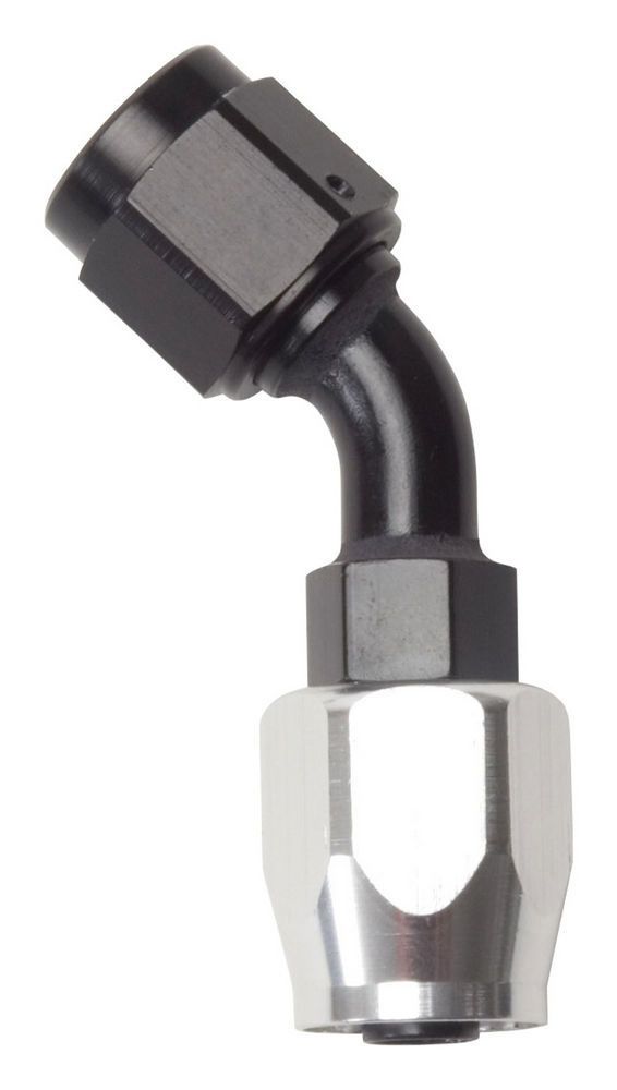 RUSSELL#10 45 Deg Hose End Black