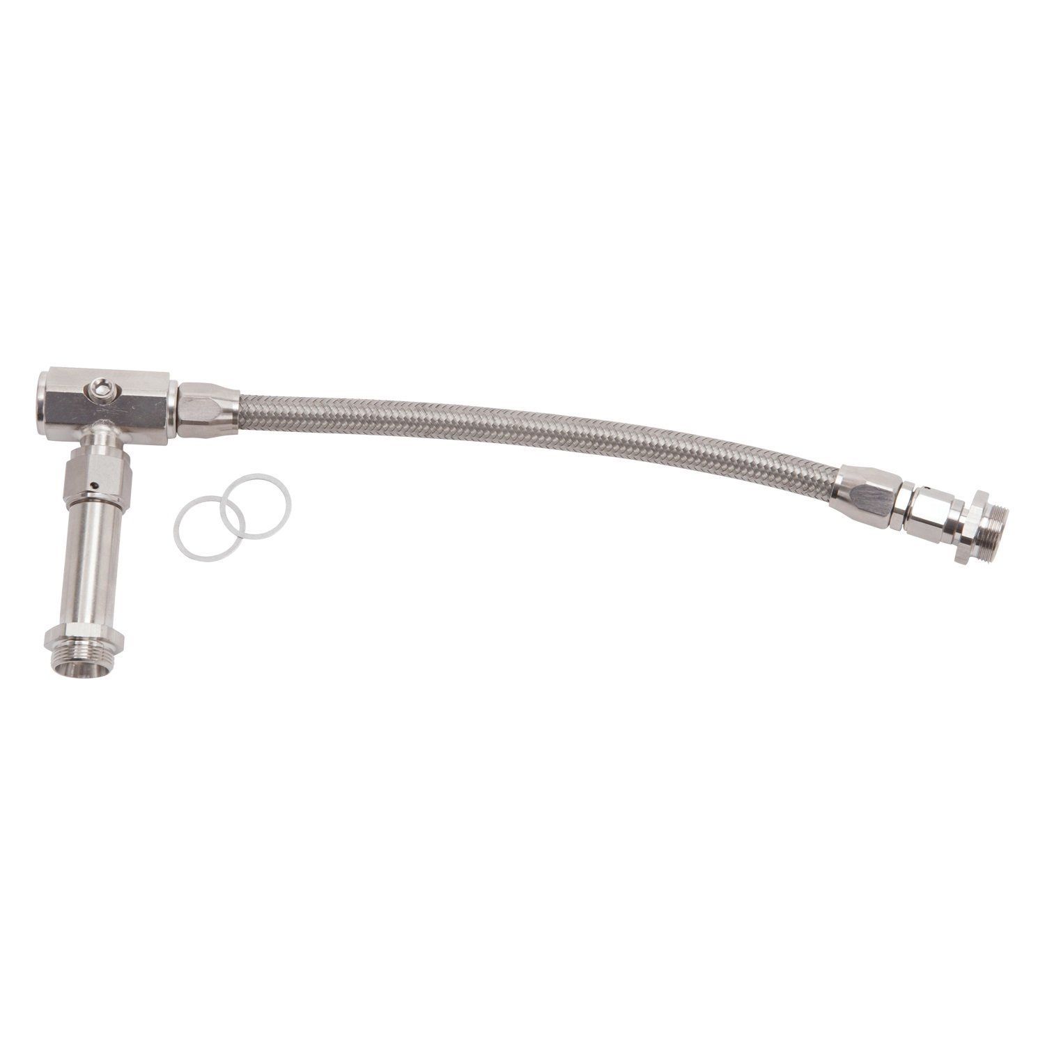RUSSELL#6 Holley Fuel Line Kit w/o Gauge Endura