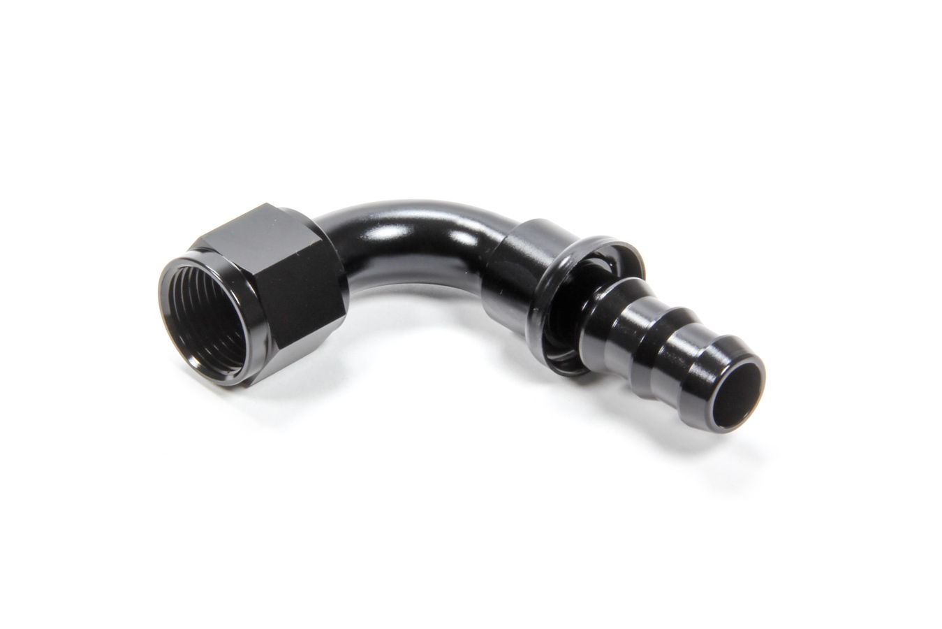 TRIPLE X RACE COMPONENTS#10 90 Degree Hose End Push Lock