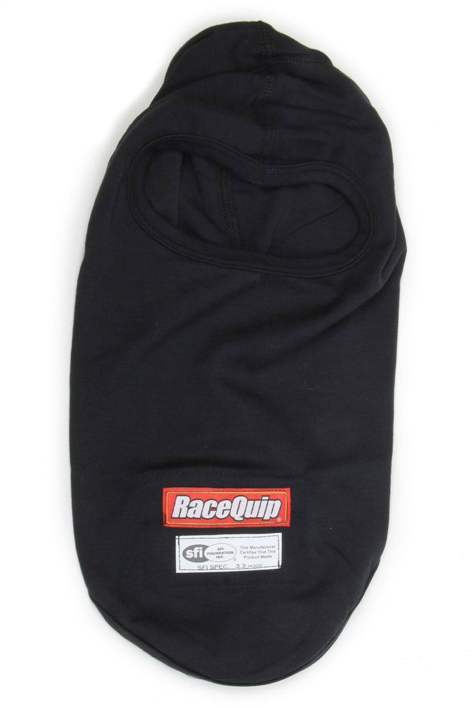 RACEQUIPHeadsock FR Black Single Layer SFI 3.3