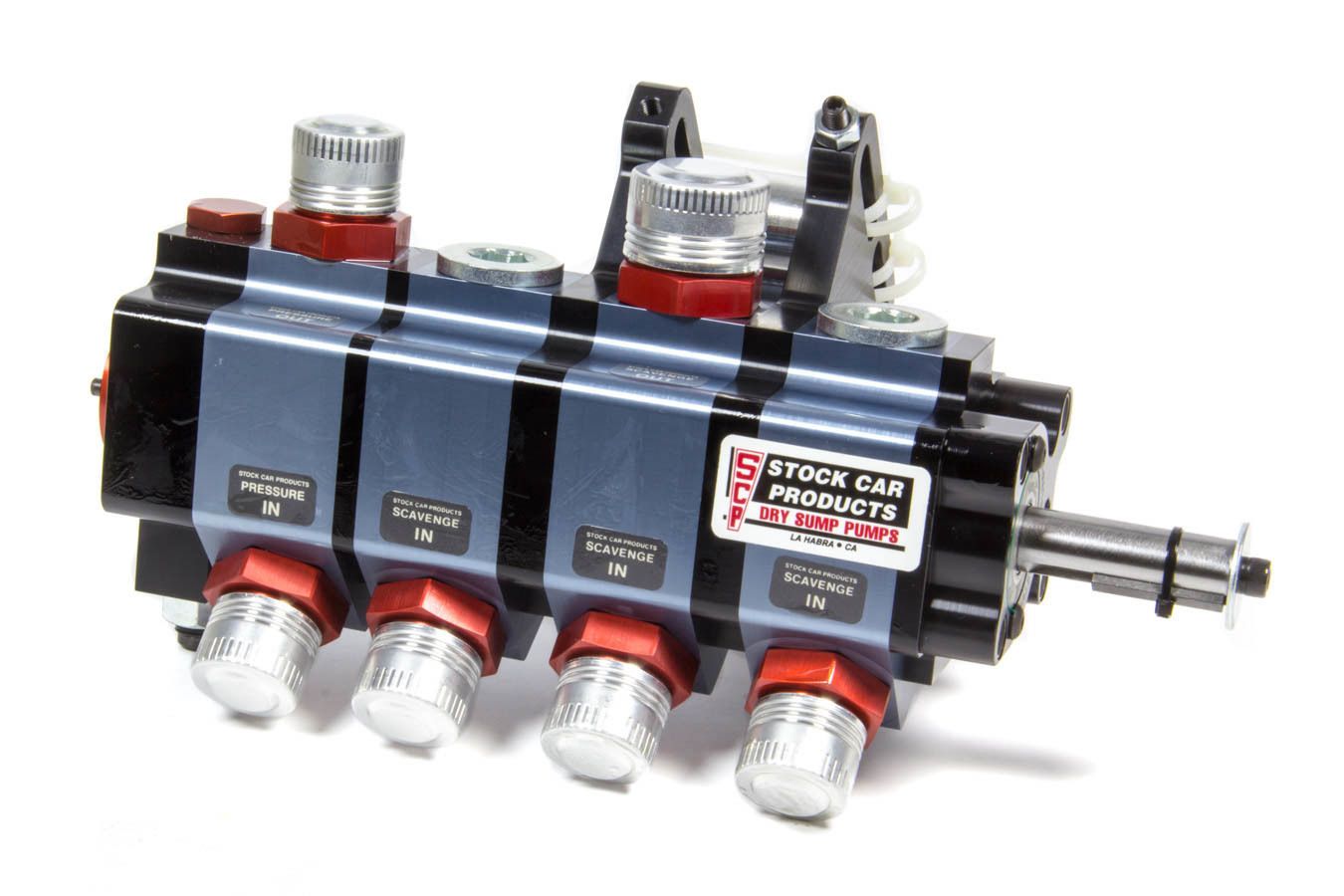 STOCK CAR PROD-OIL PUMPS4 Stage Dry Sump Pump Bert/Brinn Mount