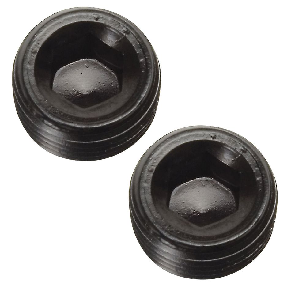 RUSSELL1/4 NPT Pipe Plug Allen Socket Black