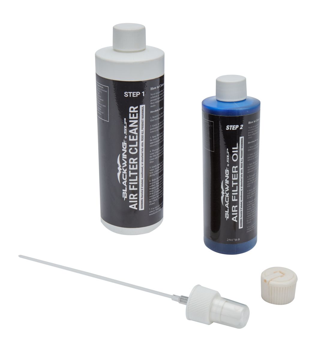 SLP PERFORMANCE Air Cleaner and Oil Kit Blackwing Filter