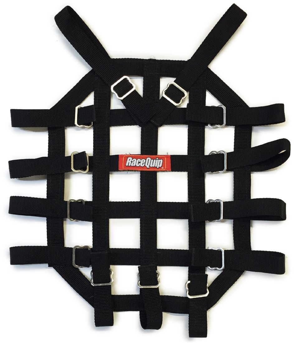 RACEQUIPRoll Cage Roof Net Black Quarter Midget