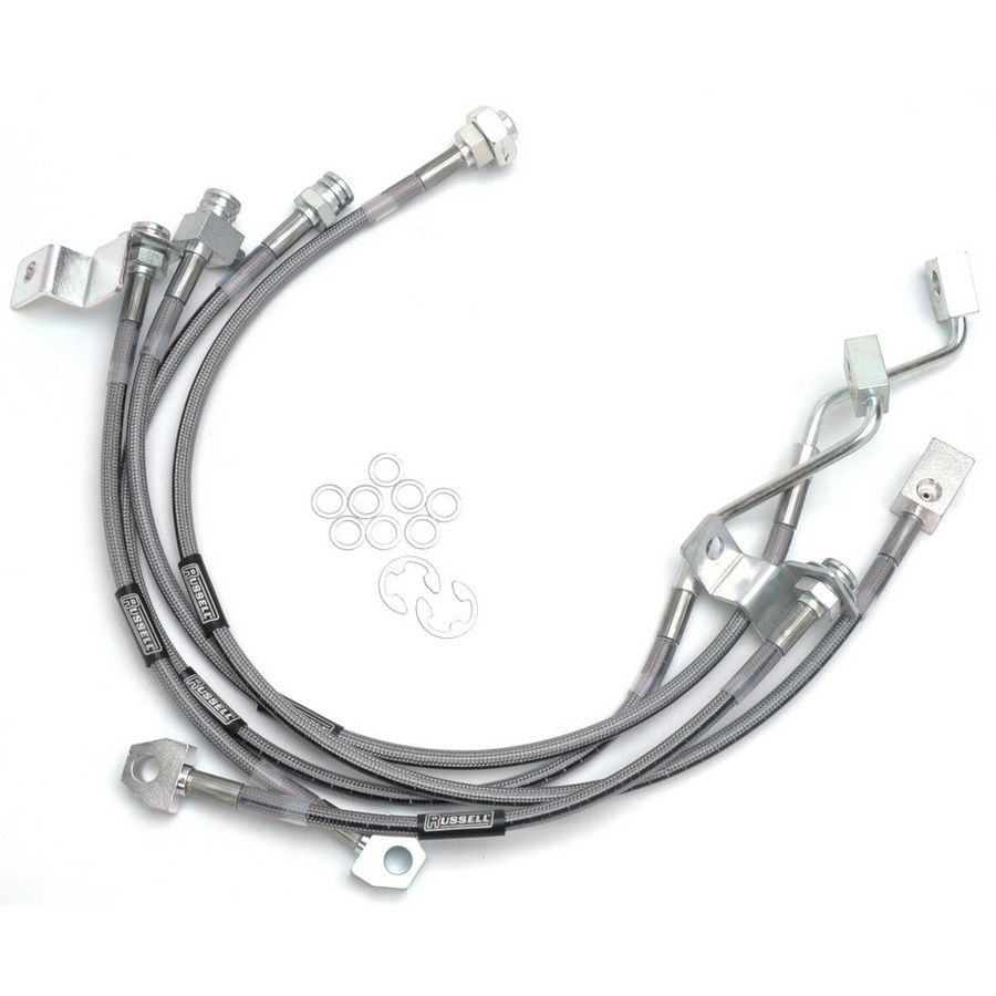 RUSSELLBrake Hose Kit Ford 99-04 F250/350 SD 4WD