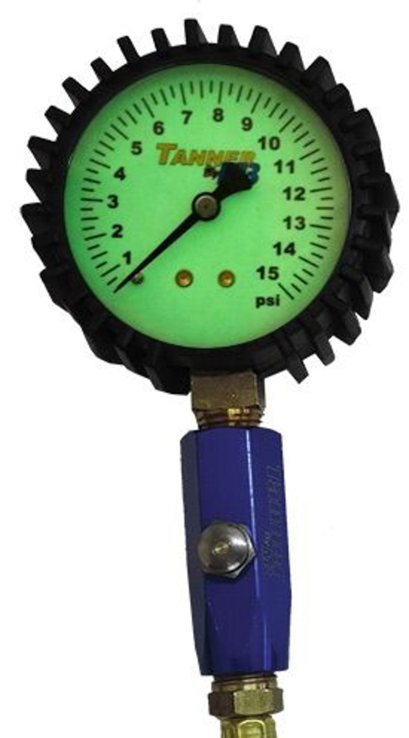 TANNER15 Lb Glow-In Dark Air Gauge