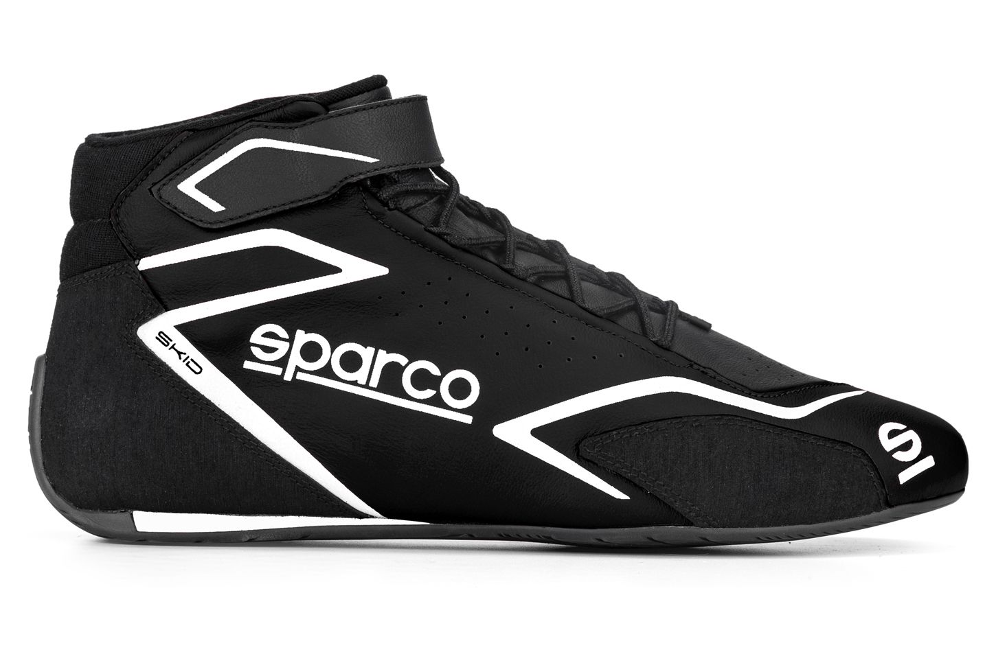 SPARCO Shoe Skid Black Size 10-10.5 Euro 44