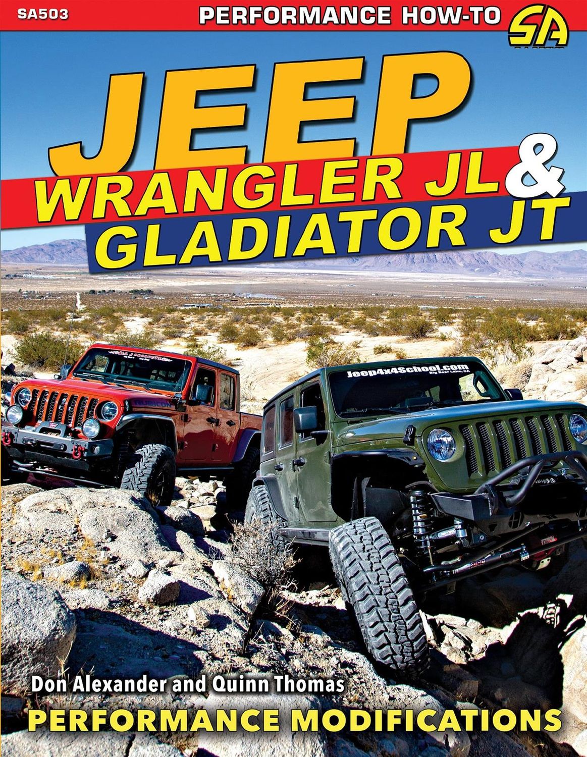 S-A BOOKSJeep Wrangler JL and JT Performance Modification
