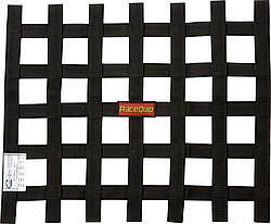 RACEQUIPRibbon Net 18x21 SFI Black