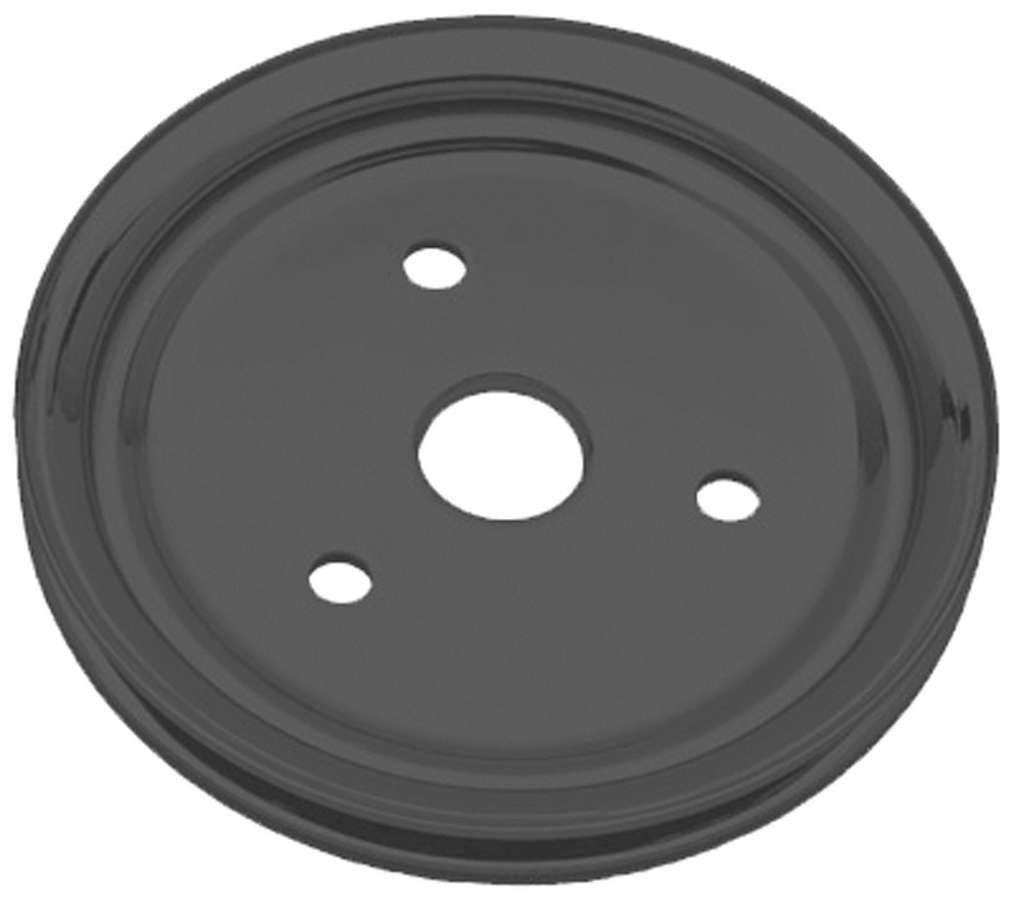 TRANS-DAPTSBC SWP Crankshaft Pulley 1 Groove Black