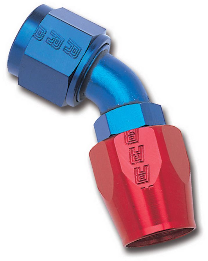 RUSSELL#6 45 Deg Hose End