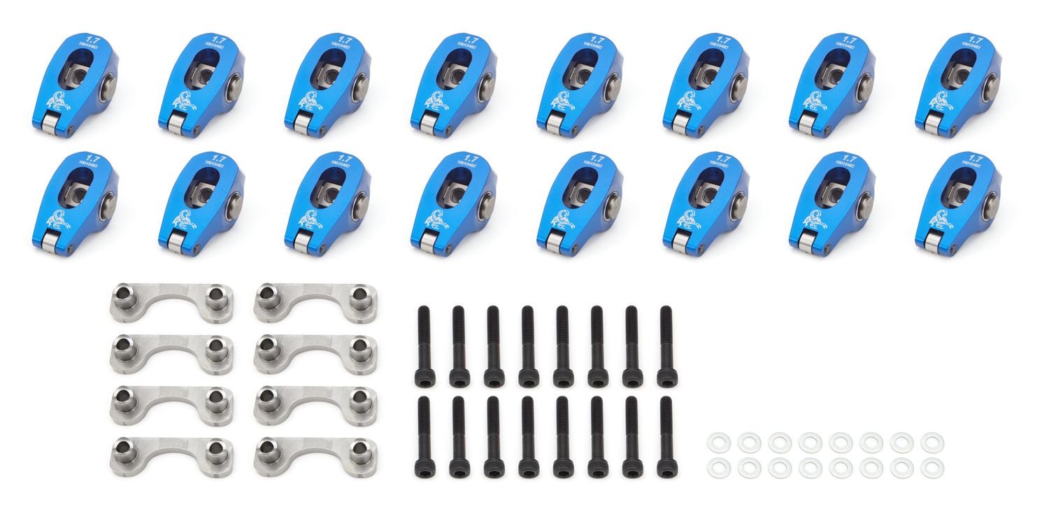 SCORPION PERFORMANCEGM LS Roller Rocker Arms 1.7 Ratio 8mm Ped Mnt