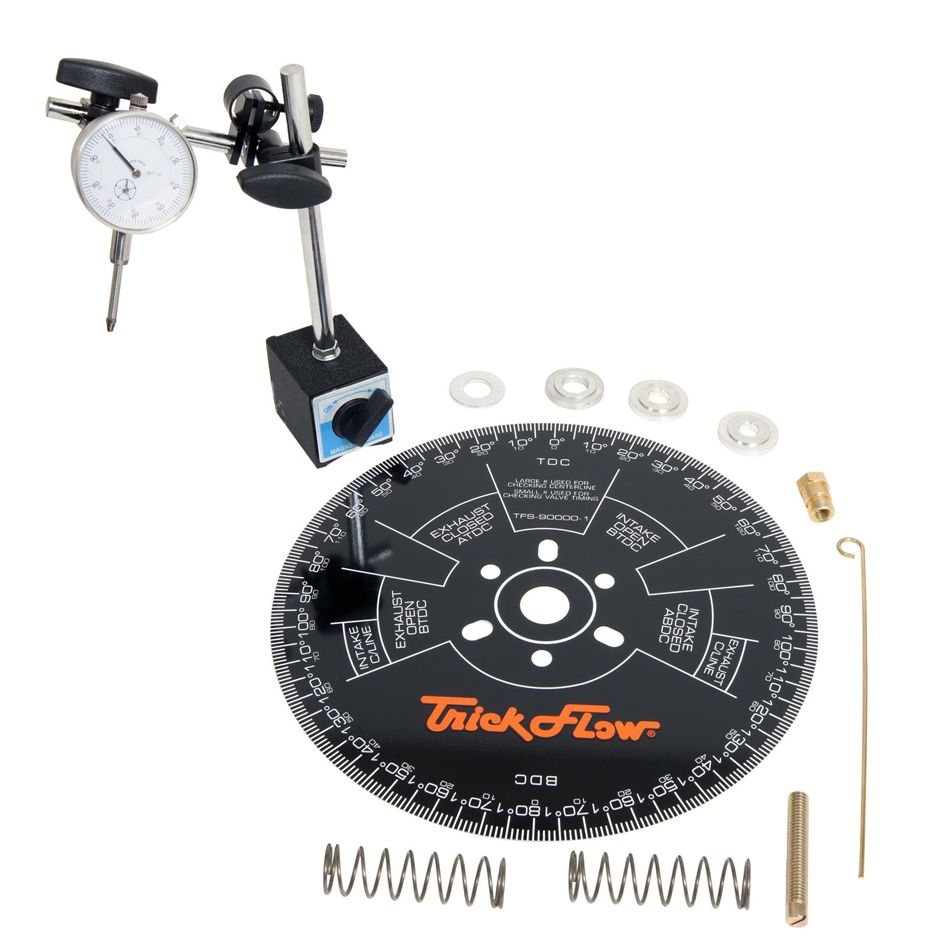 TRICK FLOWCamshaft Degree Kit w/11in Dia. Wheel