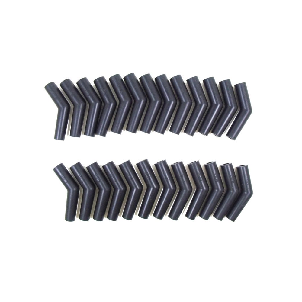 TAYLOR/VERTEX135-Deg Spark Plug Boots 25pk Black Silicone