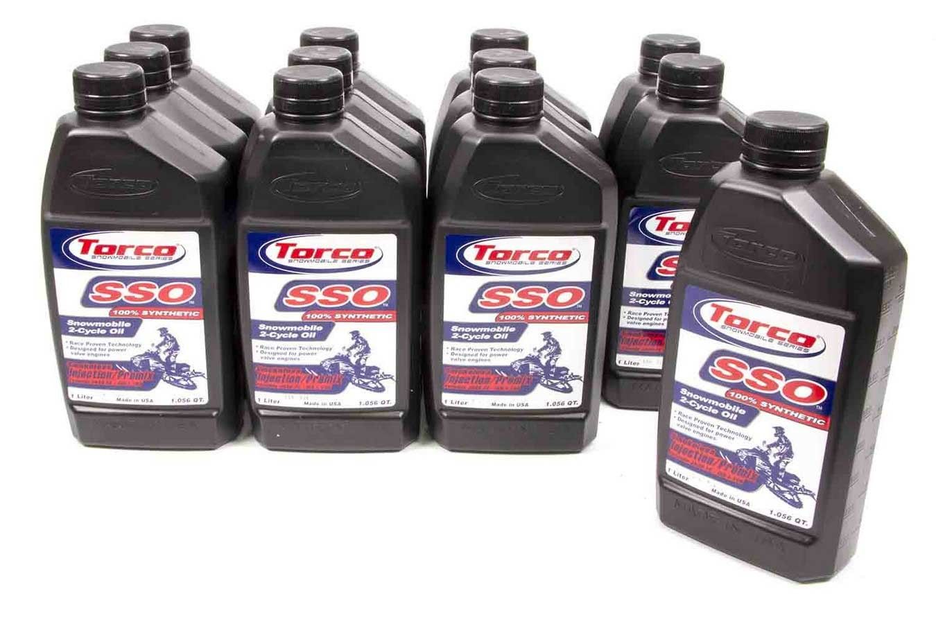 TORCOSSO Synthetic 2 Cycle Snowmobile Oil Case/12