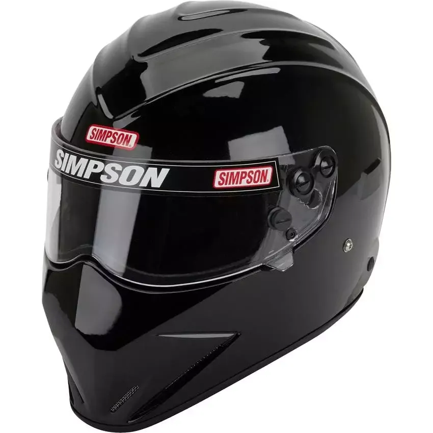 SIMPSON SAFETYHelmet Diamondback 7-1/8 Black SA2020