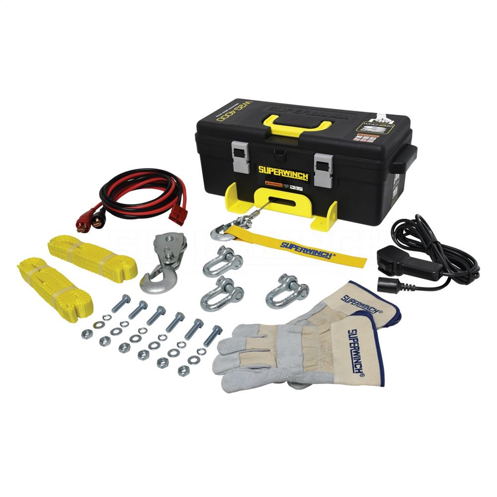 SUPERWINCHWinch2Go 4000lb Winch Steel Rope