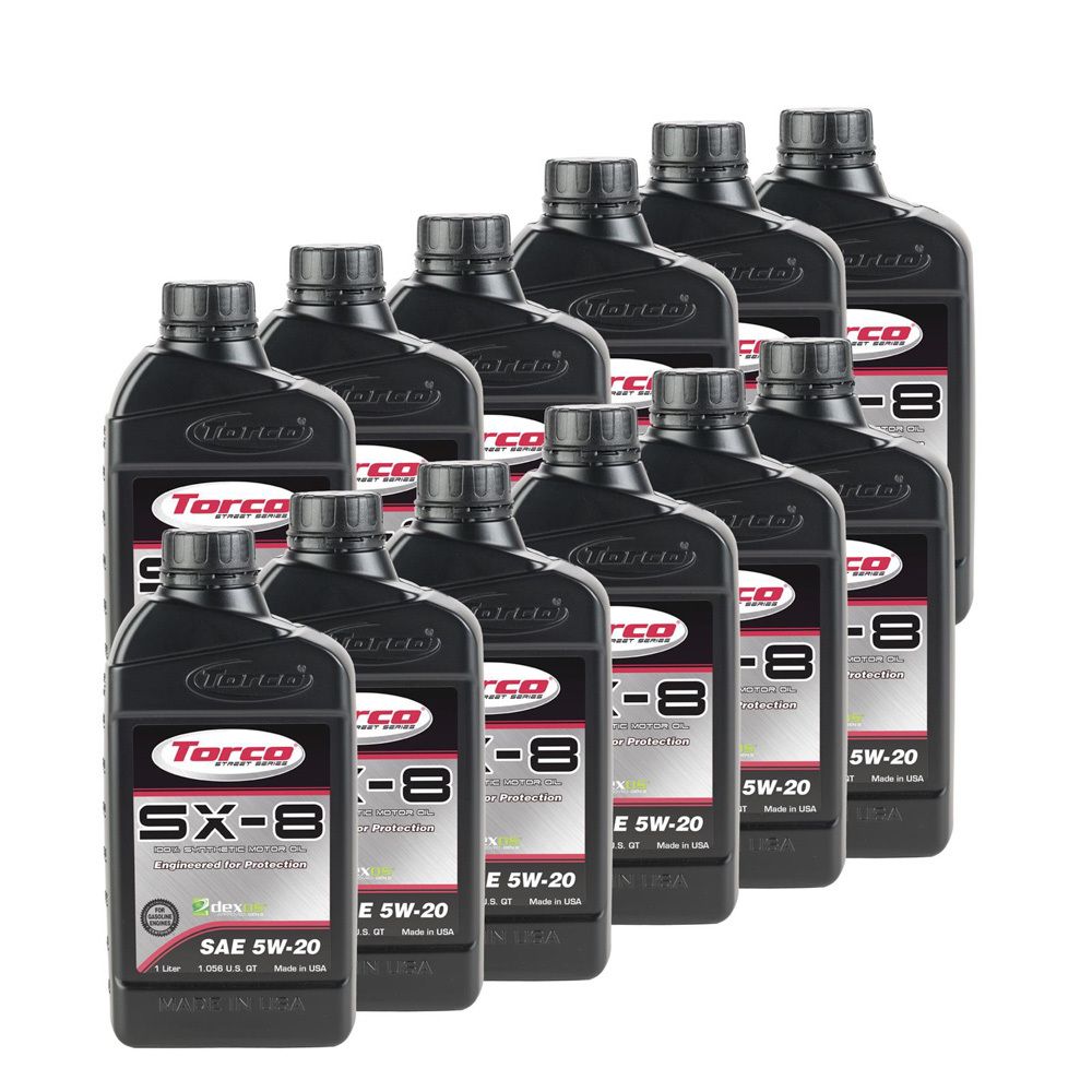 TORCOSX-8 5w20 Synthetic Oil Case 12x1 Liter Dexos1