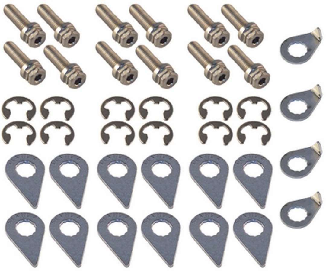 STAGE 8 FASTENERSHeader Bolt Kit - 6pt. 8mm-1.25 x 25mm (12)