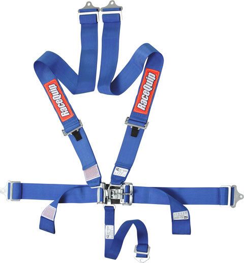 RACEQUIP5pt Harness Set L&L Blue SFI