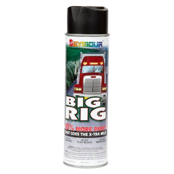 SEYMOUR PAINTBig Rig Flat Black Paint
