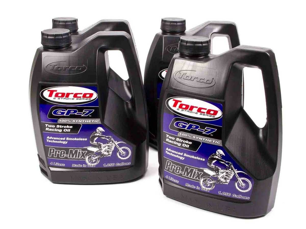TORCOGP-7 Racing 2 Cycle Oil Case 4x1 Gallon