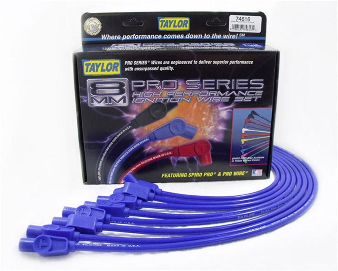 TAYLOR/VERTEXSpark Plug Wire Set 8mm Spiro-Pro Blue