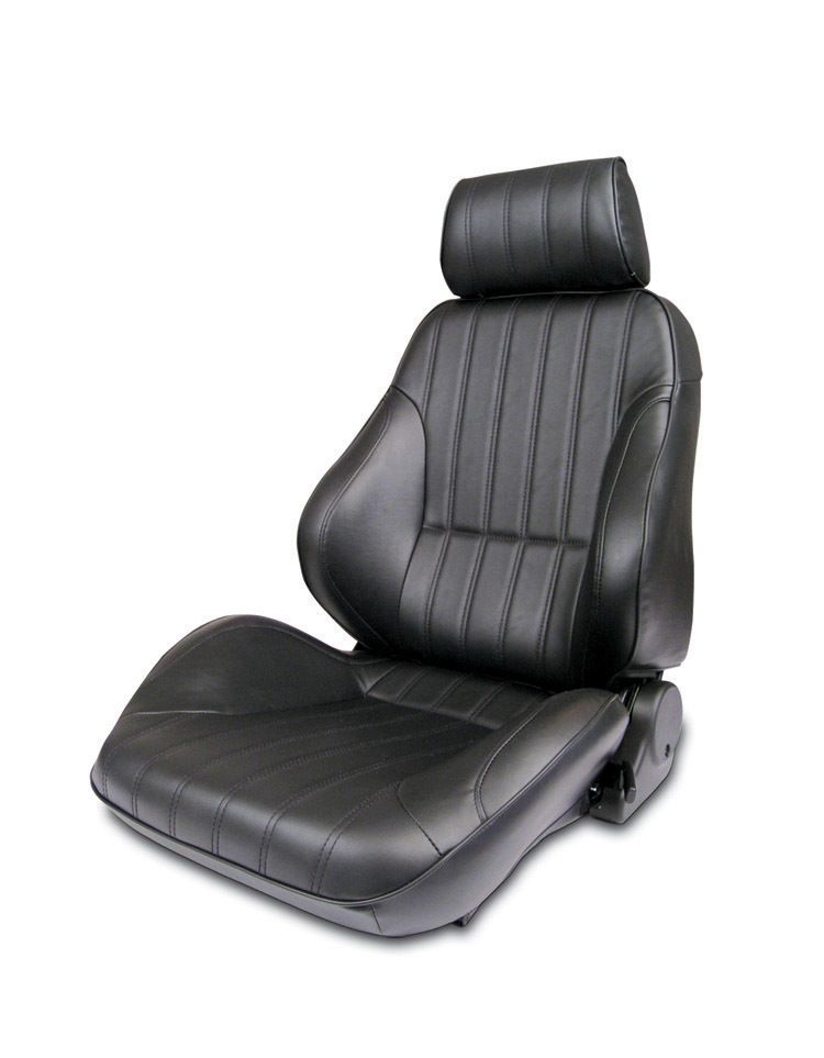 SCAT ENTERPRISESRally Recliner Seat - LH - Black Vinyl