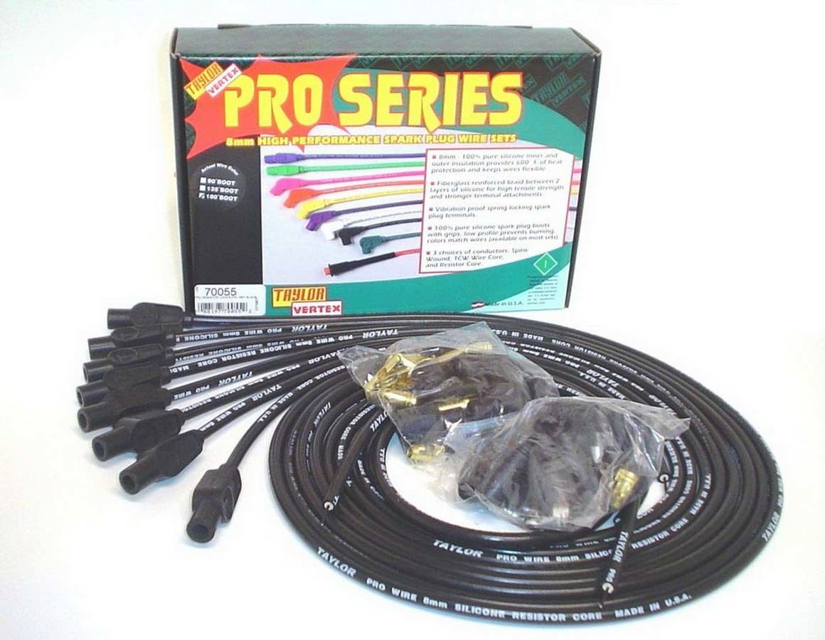 TAYLOR/VERTEX8mm Black Pro Wire 180 D