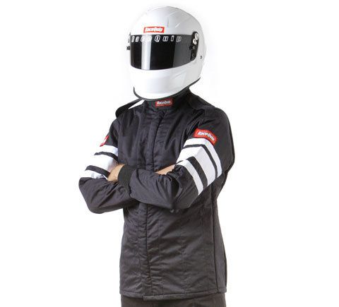 RACEQUIPBlack Jacket Multi Layer 3X-Large