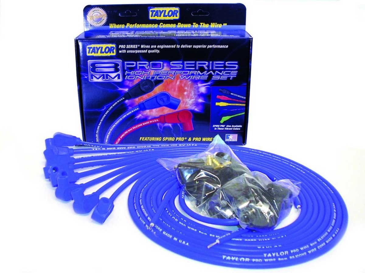TAYLOR/VERTEX8mm Blue Pro Wire 90 Dgr