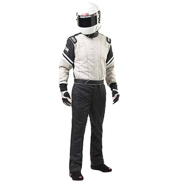 SIMPSON SAFETY LEGEND 2 SUIT MEDIUM GRAY/BLACK