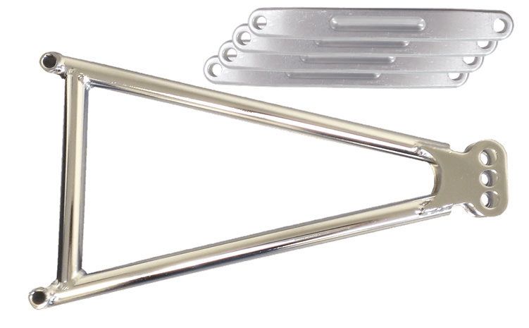 TRIPLE X RACE COMPONENTSJacobs Ladder 14in w/Straps Plated 3-Hole