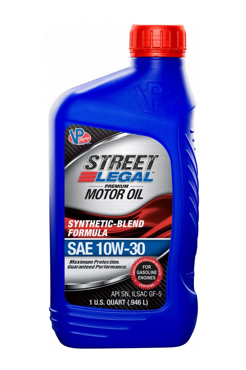 VP RACINGMotor Oil VP 10W30 Syn Blend Street 32oz (CS12)