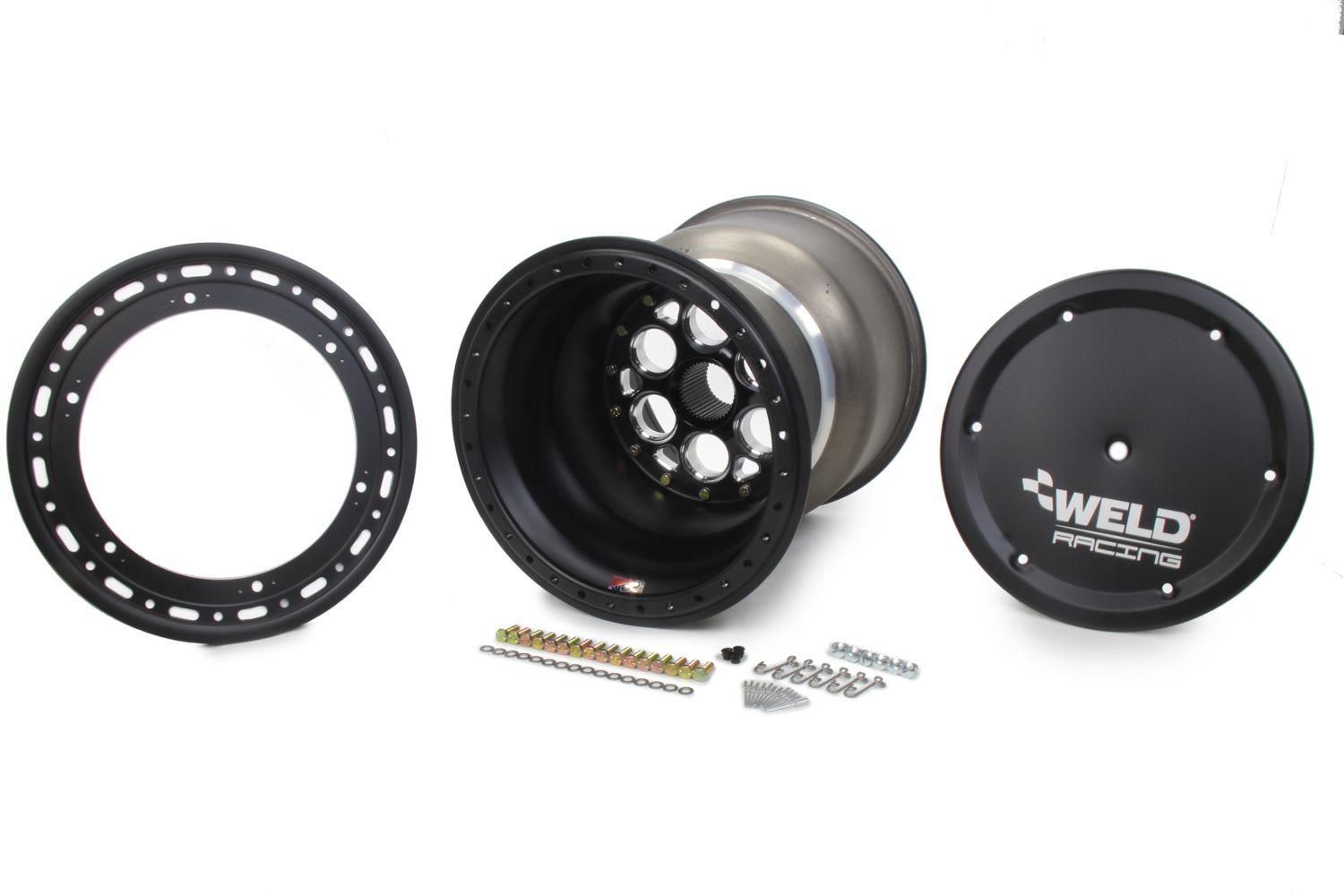 WELD RACING15x17 42 Spline 7in BS Bead-Loc w/Cover