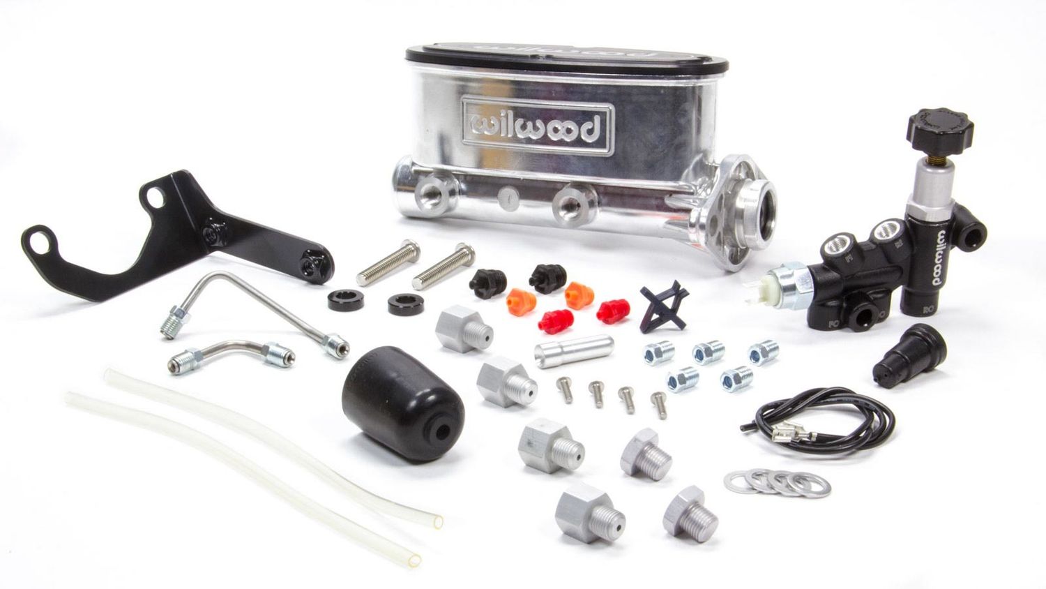 WILWOODAlum Tandem M/C Kit w/ Brkt & Prop Valve 1in