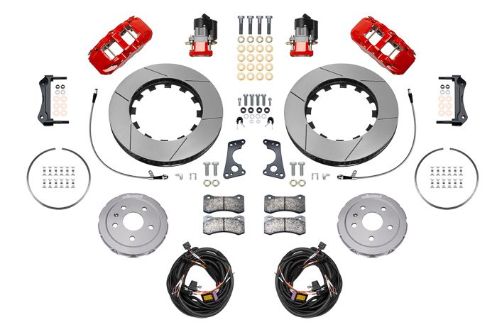 WILWOODBrake Kit Rear Corvette C8 Aerolite 4R Slotted
