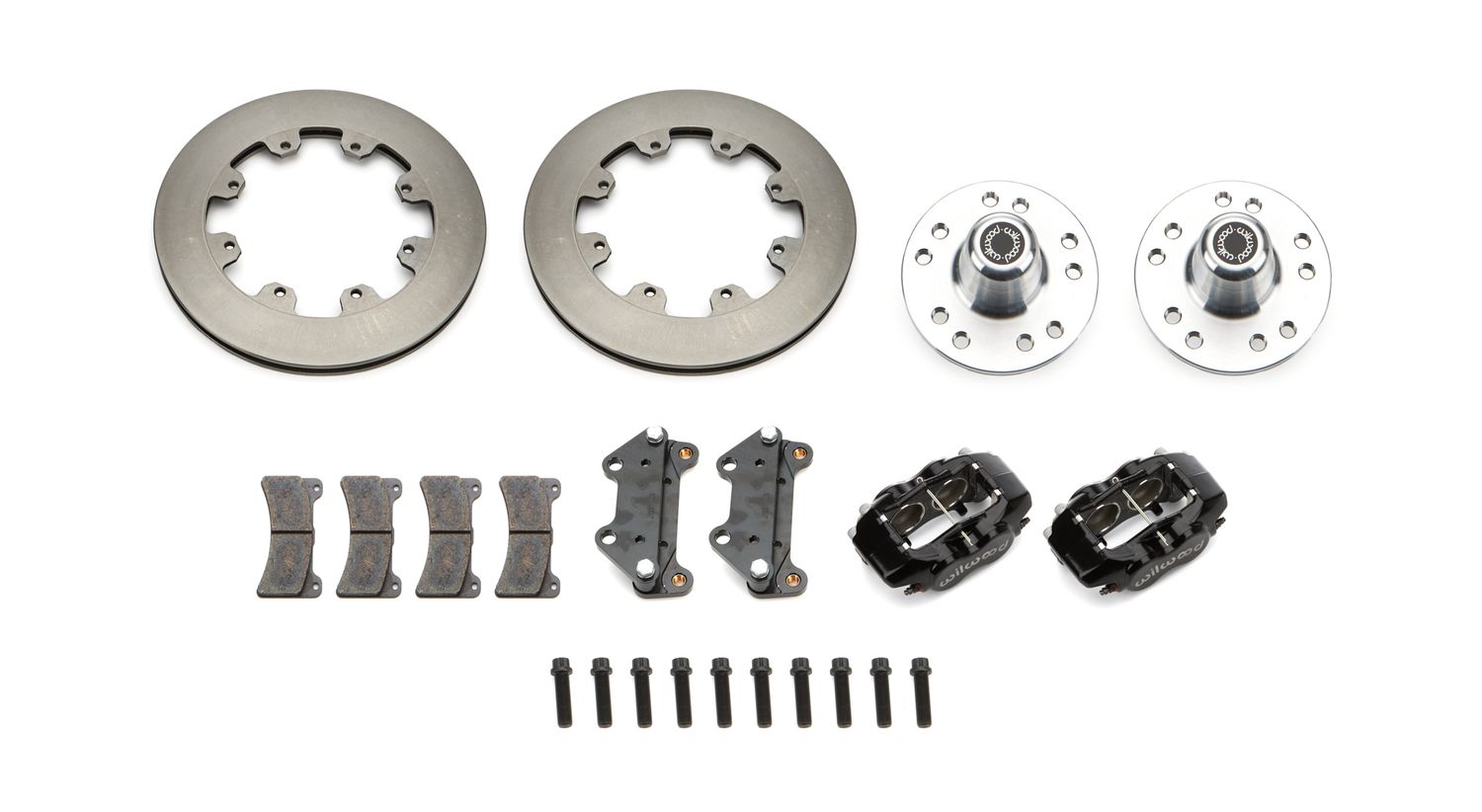 WILWOODDisce Brake Kit Front 55-57 Chevy 2in Drop Spl