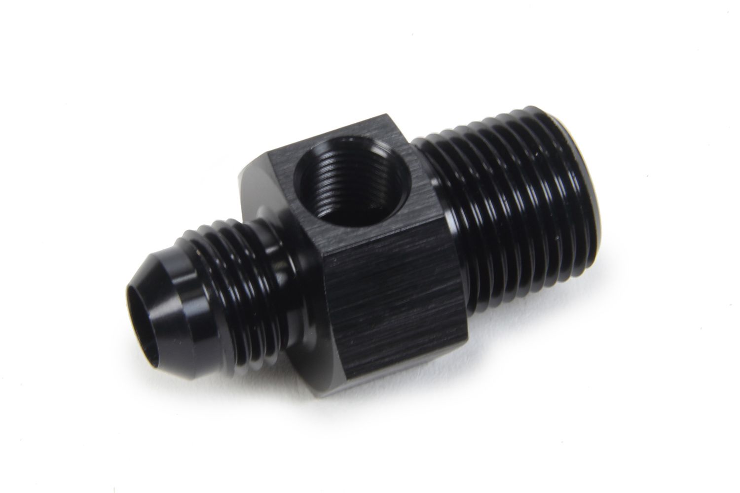 TRIPLE X RACE COMPONENTSGauge Adapter #6 Male x 3/8 NPT x 1/8