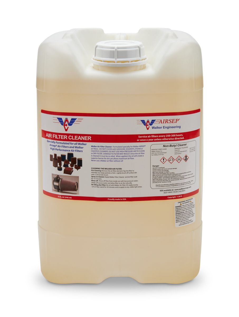 WALKER ENGINEERINGAir Filter Cleaner 5 Gal Bucket