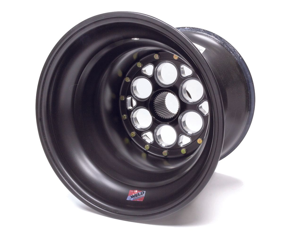 WELD RACING15x15 6in BS Inner Bead Lock All Black
