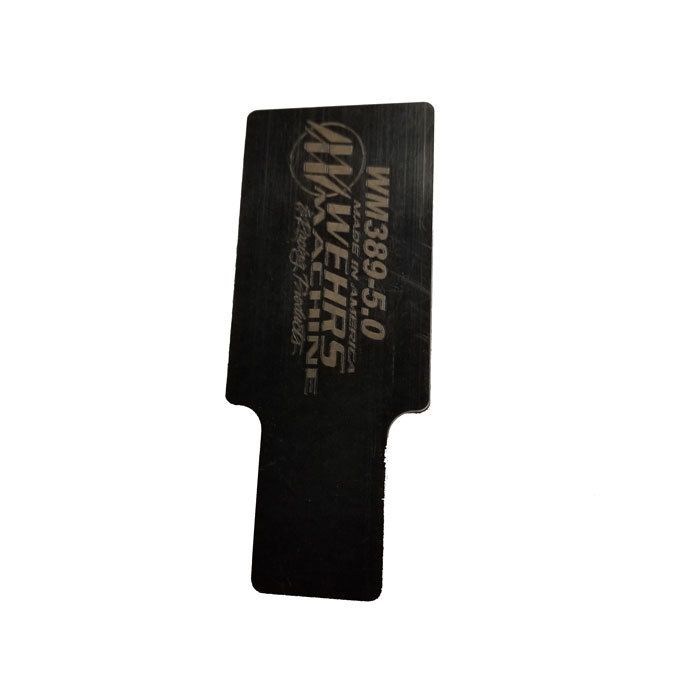 WEHRS MACHINEInsert Spoiler Tech Slot 6.5in Tall